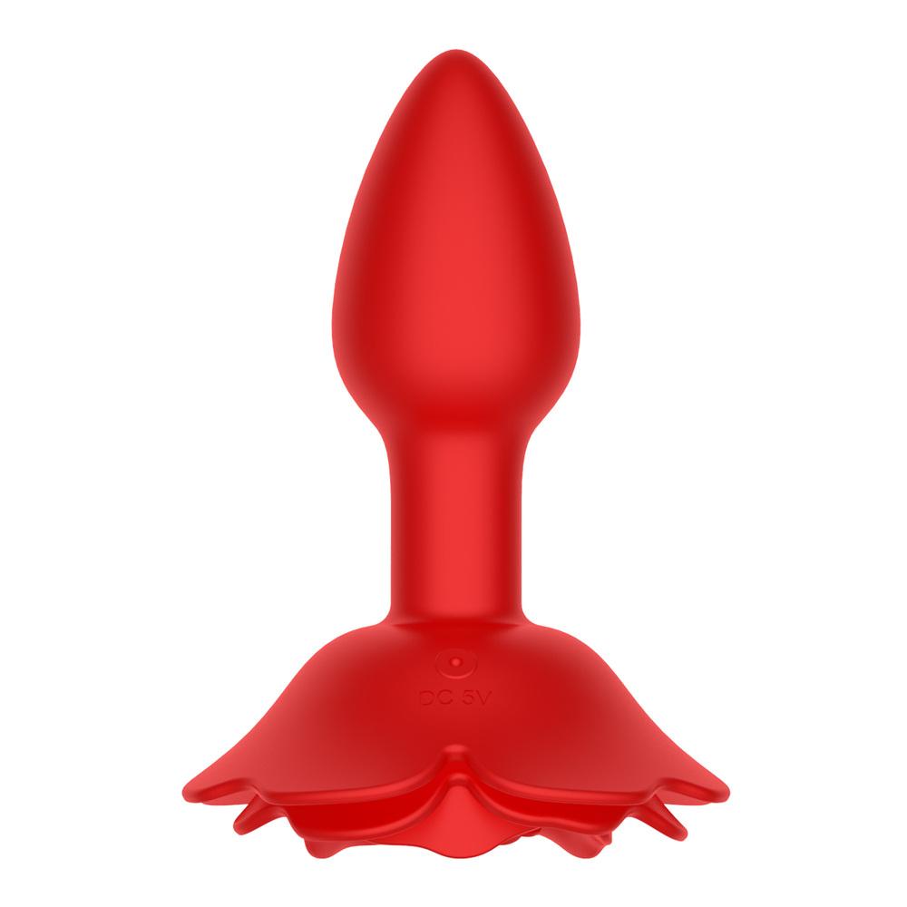 BASIC-X-ROTACNI-A-VIBRACNI-ANALNI-KOLIK-CERVENY-18 BASIC X ROTAČNÍ A VIBRAČNÍ ANÁLNÍ KOLÍK ČERVENÝ