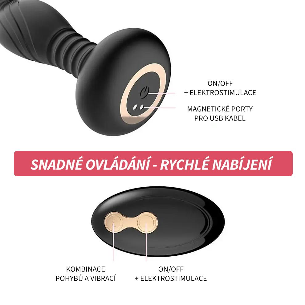 BASIC-X-Ralph-stimulator-prostaty-s-pohyblivou-spickou-a-elektrostimulaci-cerny-8 BASIC X Ralph stimulátor prostaty s pohyblivou špičkou a elektrostimulací černý