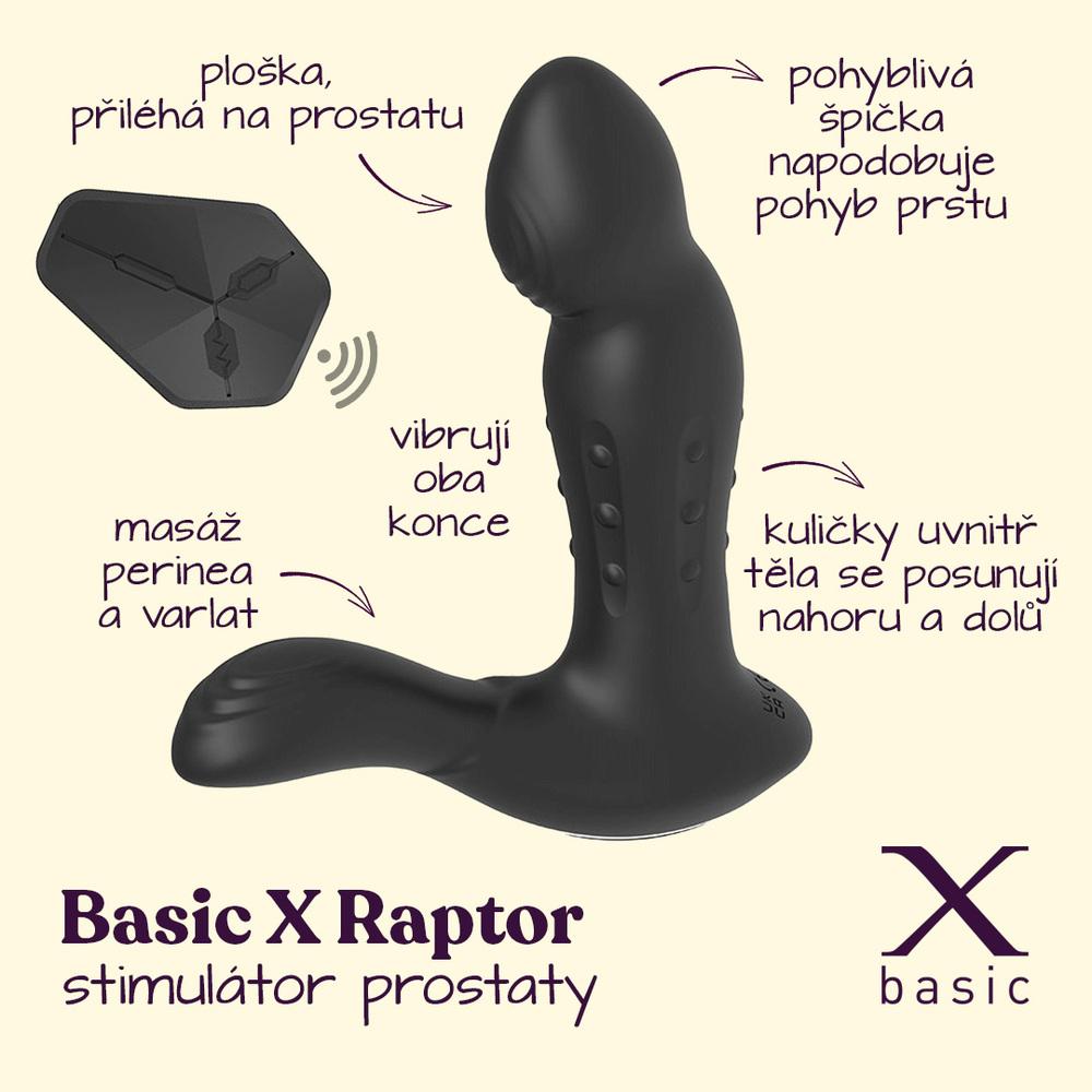 BASIC-X-Raptor-stimulator-prostaty-cerny-2 BASIC X Raptor stimulátor prostaty černý