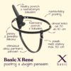 BASIC X Rene postroj s dvojím penisem