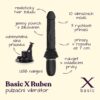 BASIC X Ruben pulzační vibrátor černý