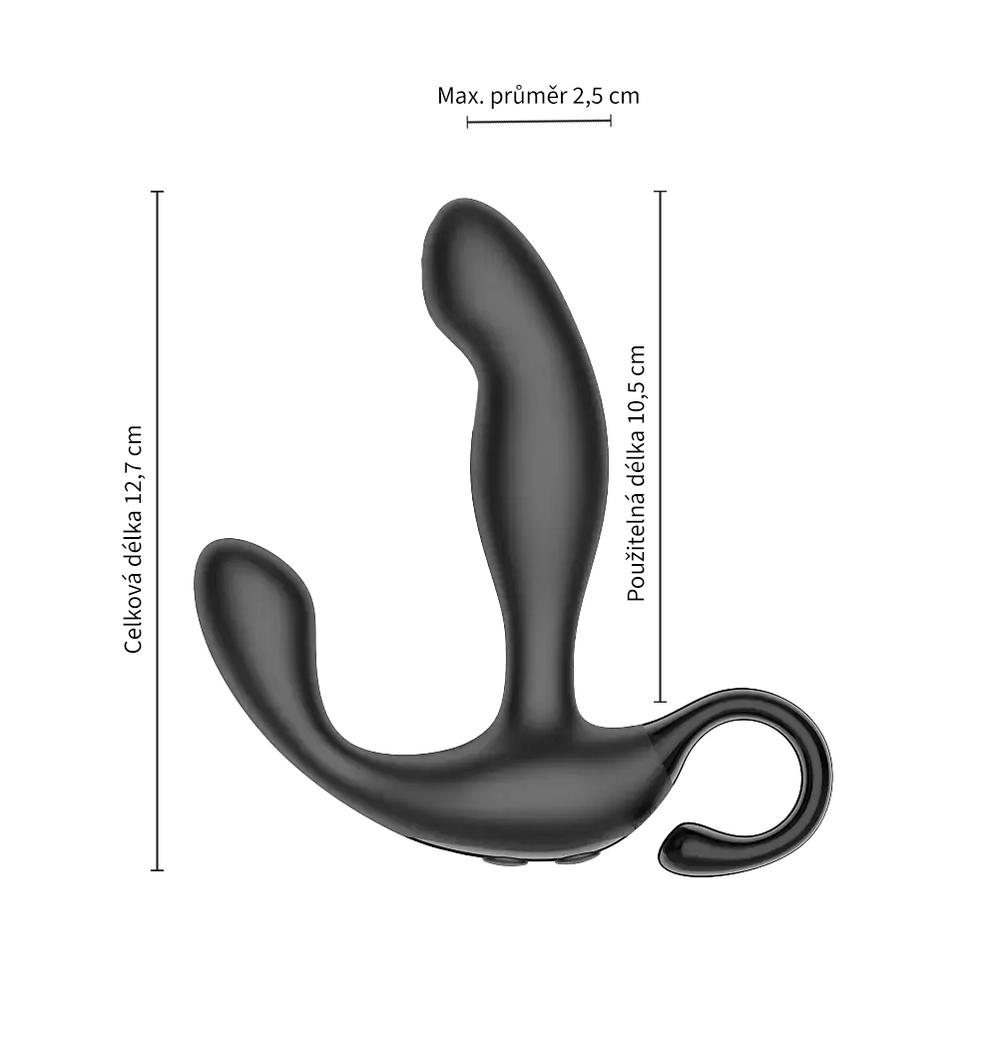 BASIC-X-Zeke-stimulator-prostaty-na-dalkove-ovladani-cerny-4 BASIC X Zeke stimulátor prostaty na dálkové ovládání černý
