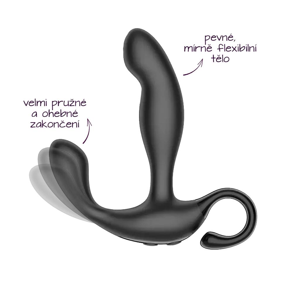 BASIC-X-Zeke-stimulator-prostaty-na-dalkove-ovladani-cerny-6 BASIC X Zeke stimulátor prostaty na dálkové ovládání černý