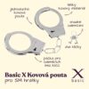 BASIC X kovová pouta