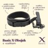 BASIC X obojek s vodítkem neoprénový