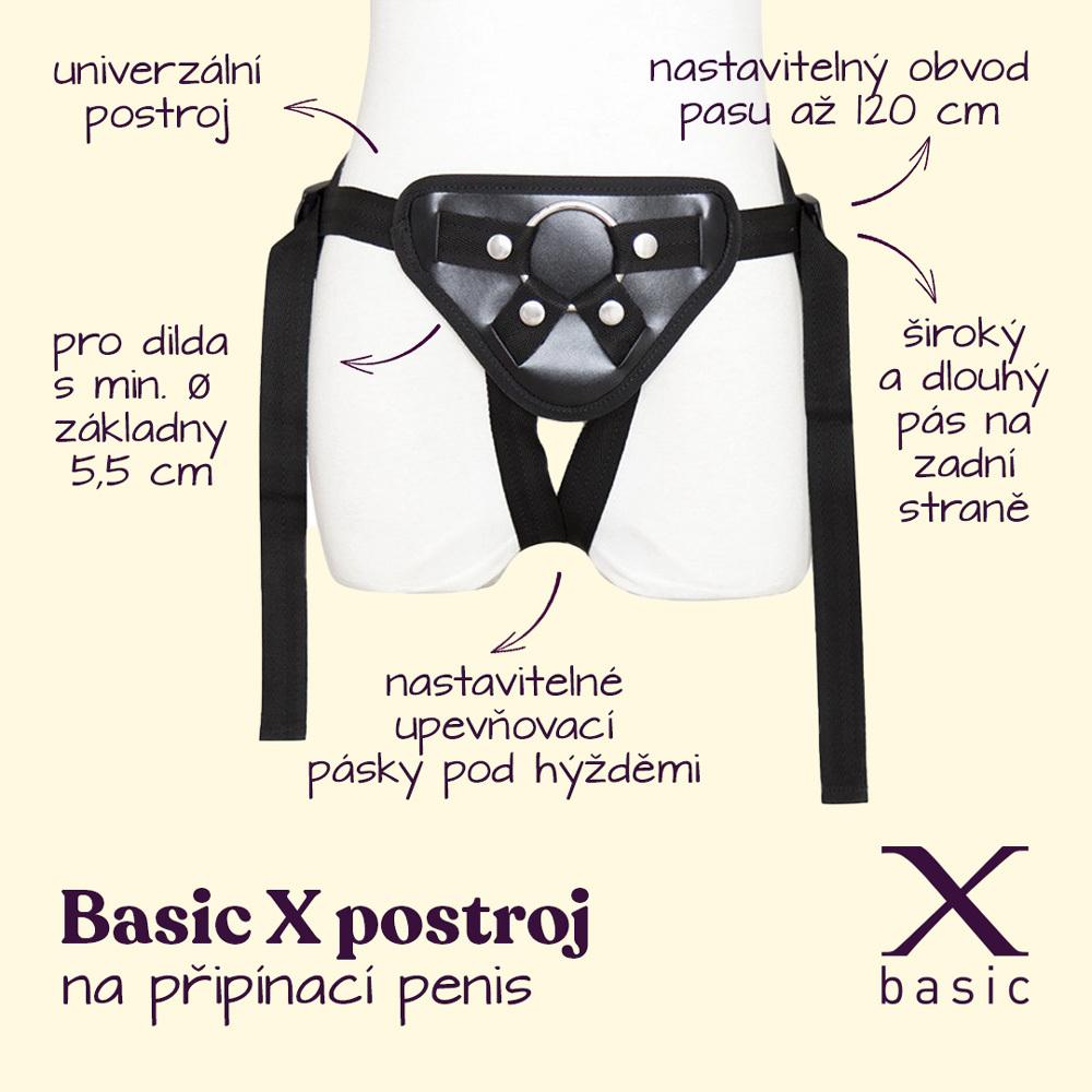 BASIC-X-postroj-na-pripinaci-penis-cerny-2 BASIC X postroj na připínací penis černý