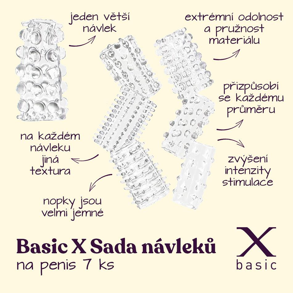 BASIC-X-sada-navleku-na-penis-7-ks-transparentni-2 BASIC X sada návleků na penis 7 ks transparentní