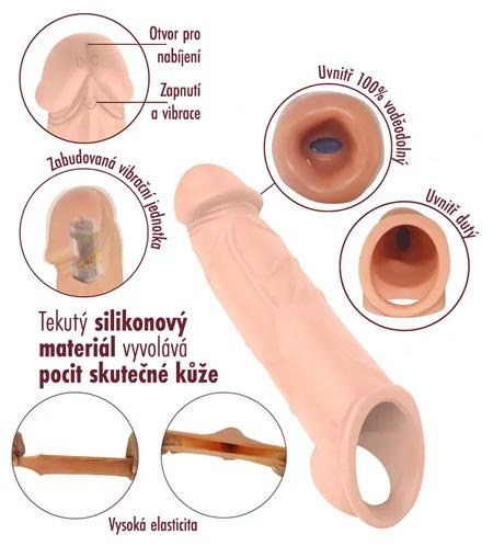 BASIC-X-vibracni-navlek-na-penis-telovy-6 BASIC X vibrační návlek na penis tělový