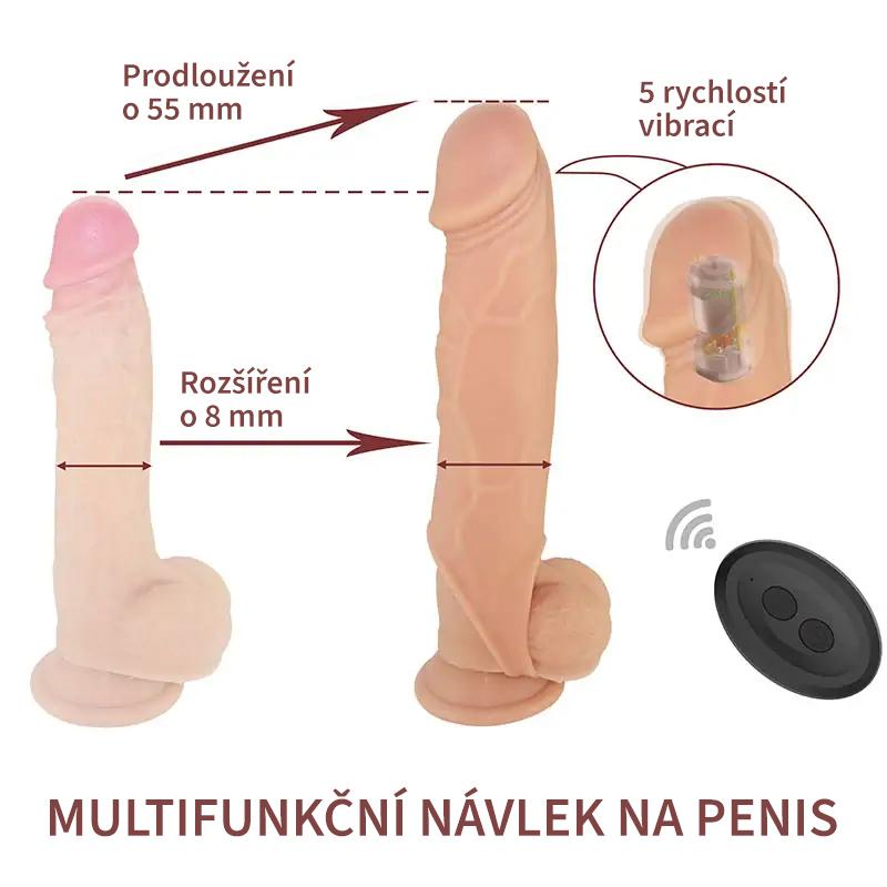 BASIC-X-vibracni-navlek-na-penis-telovy-8 BASIC X vibrační návlek na penis tělový