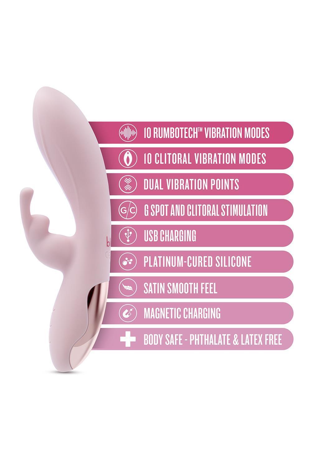 BLUSH-Morgan-rabbit-vibrator-10 BLUSH Morgan rabbit vibrátor