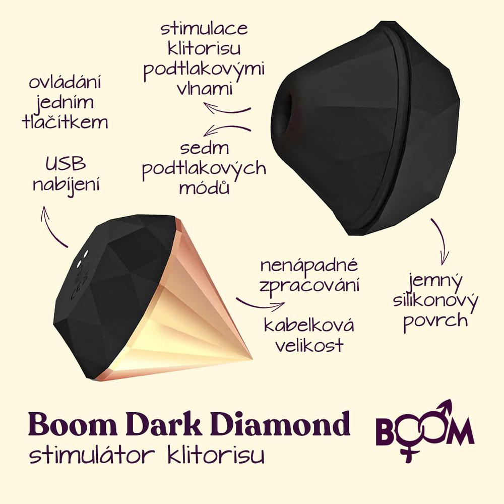 BOOM-Dark-Diamond-podtlakovy-stimulator-klitorisu-2 BOOM Dark Diamond podtlakový stimulátor klitorisu