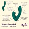 BOOM GRACEFUL kloubový podtlakový vibrátor