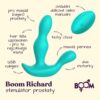 BOOM Richard stimulátor prostaty na dálkové ovládání zelený