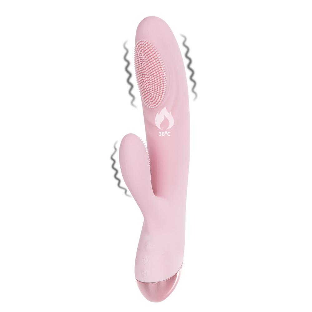 BOOM-The-Queen-rabbit-vibrator-ruzovy BOOM The Queen rabbit vibrátor růžový