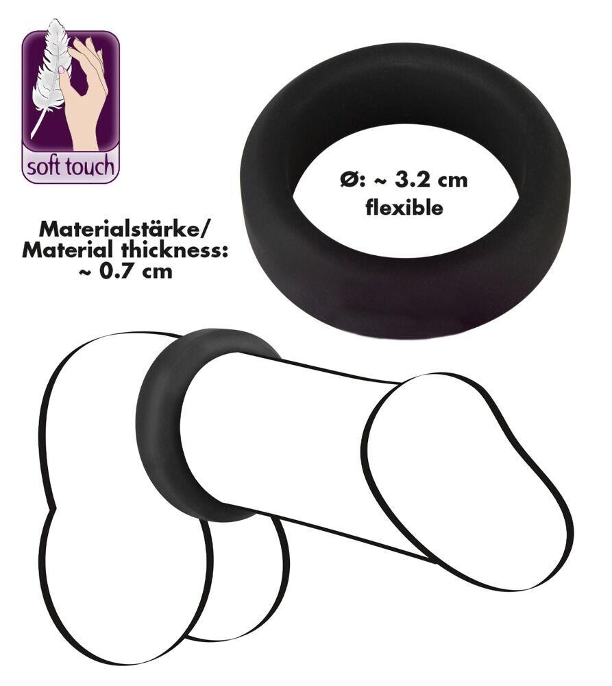 Black-Velvets-Erekcni-krouzek-M-8 Black Velvets Erekční kroužek M