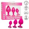 Cheeky Gems sada análních kolíků - růžová