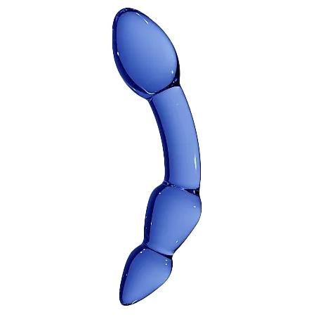 Chrystalino-Superior-Sklenene-dildo-oboustranne-modre Chrystalino Superior Skleněné dildo oboustranné - modré