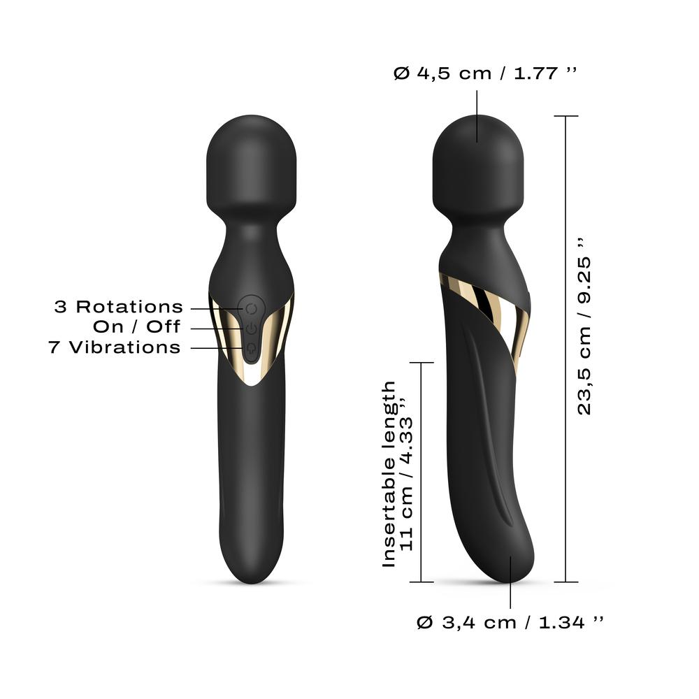 DORCEL-Dual-orgasms-masazni-hlavice-2v1-cerna-8 DORCEL Dual orgasms masážní hlavice 2v1 - černá