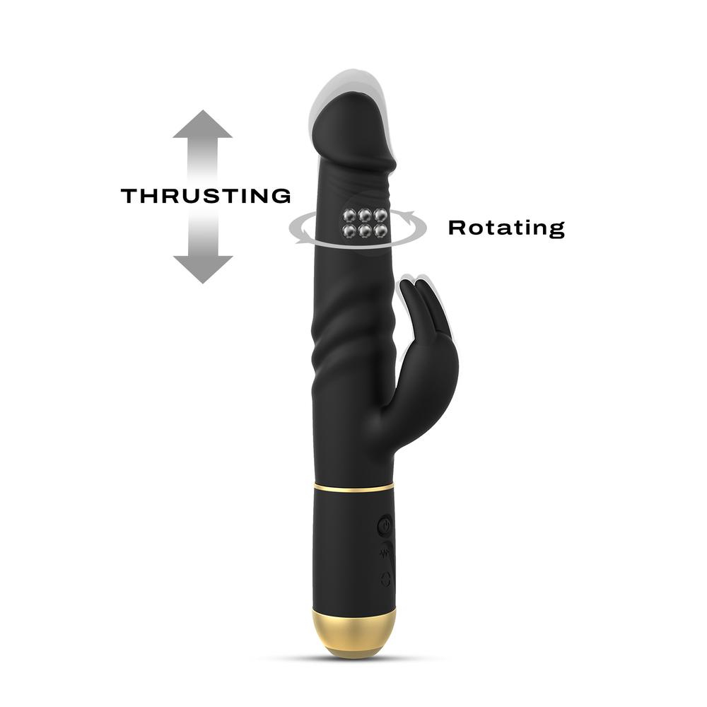 DORCEL-Furious-rabbit-2.0-vibrator-cerny-2 DORCEL Furious rabbit 2.0 vibrátor - černý