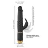 DORCEL Furious rabbit 2.0 vibrátor - černý