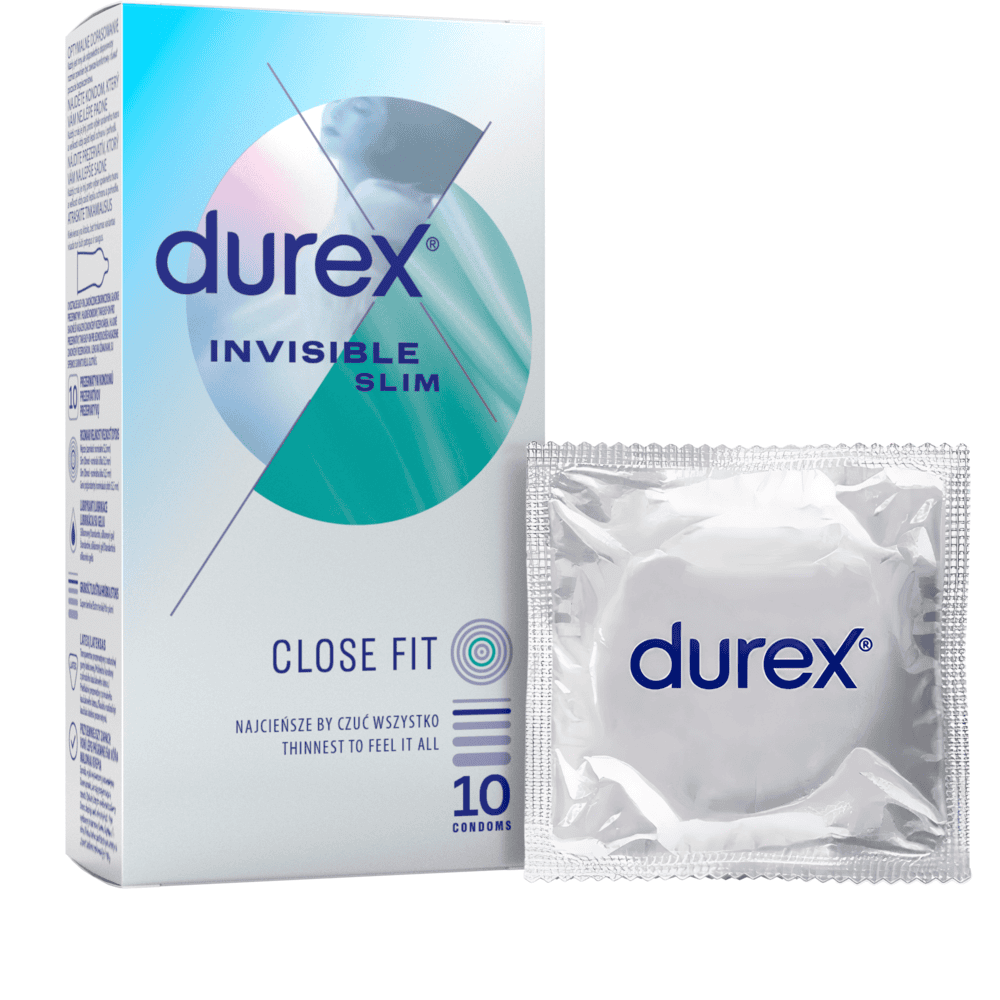 DUREX-kondomy-Invisible-Slim-10-ks DUREX kondomy Invisible Slim 10 ks