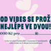 Dárkový poukaz pro pár v hodnotě 3000 Kč