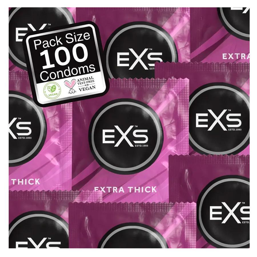 EXS-Extra-Thick-kondomy-100-ks EXS Extra Thick kondomy 100 ks