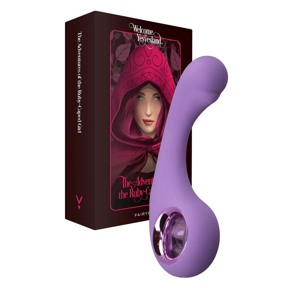 FairyGasm-BraveryAward-vibrator-fialovy FairyGasm BraveryAward vibrátor - fialový