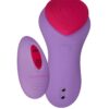 FairyGasm HeartGem vibrátor do kalhotek - fialový