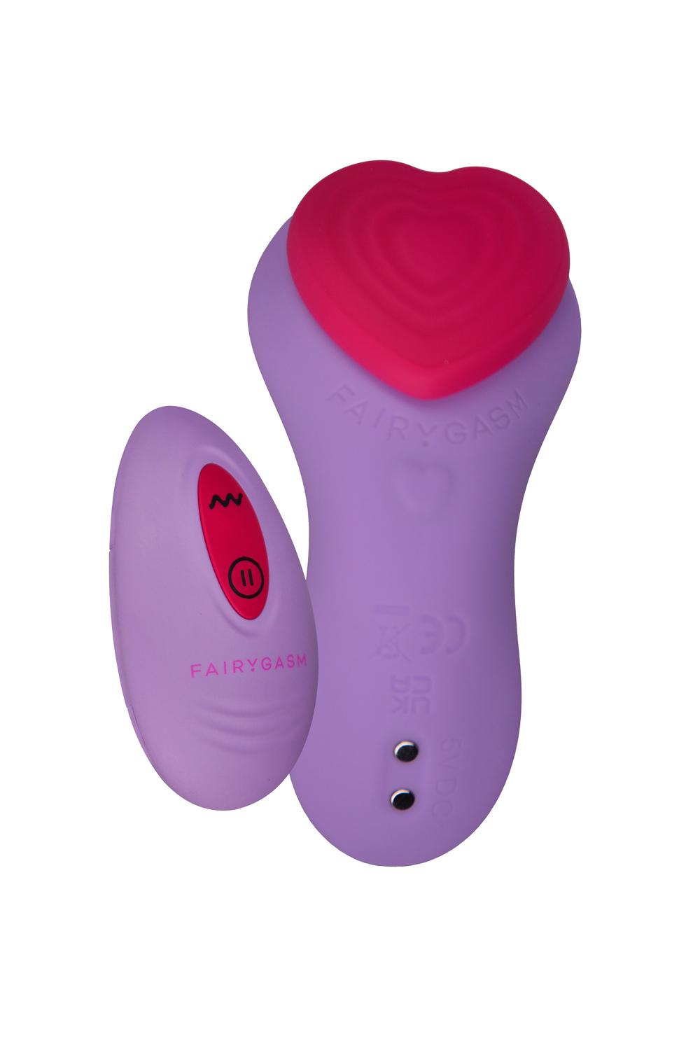 FairyGasm-HeartGem-vibrator-do-kalhotek-fialovy-2 FairyGasm HeartGem vibrátor do kalhotek - fialový
