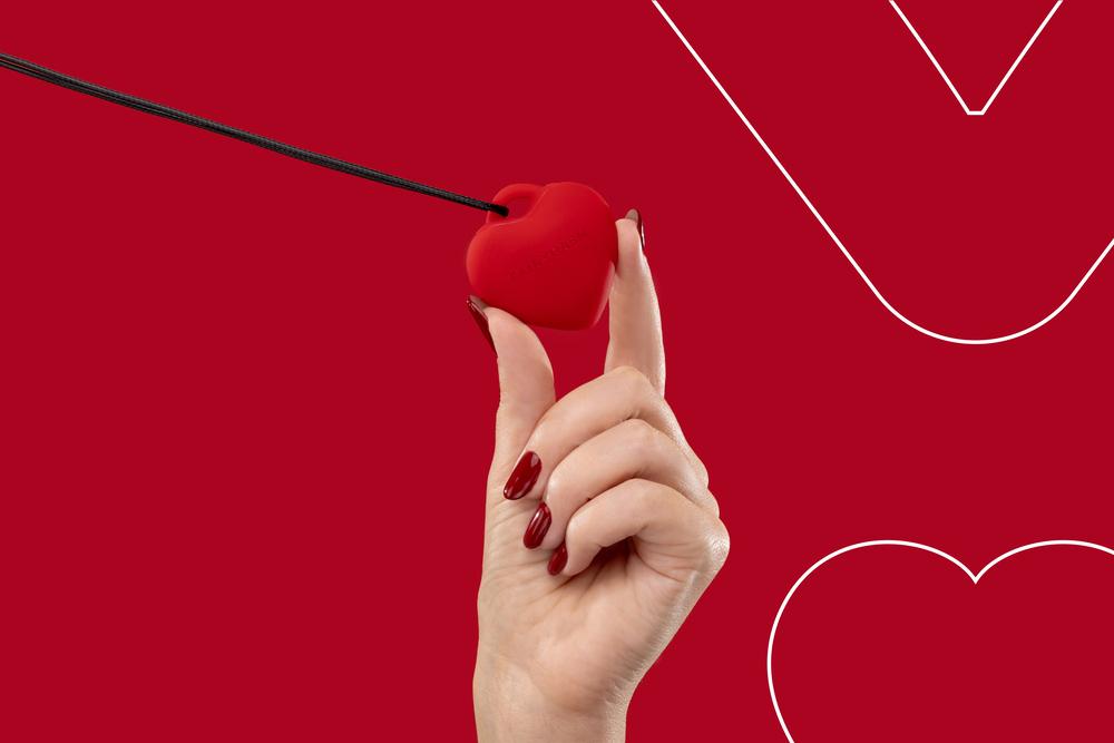 FairyGasm-PleasureStone-mini-vibrator-cerveny-2 FairyGasm PleasureStone mini vibrátor - červený