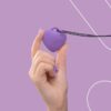 FairyGasm PleasureStone mini vibrátor - fialový