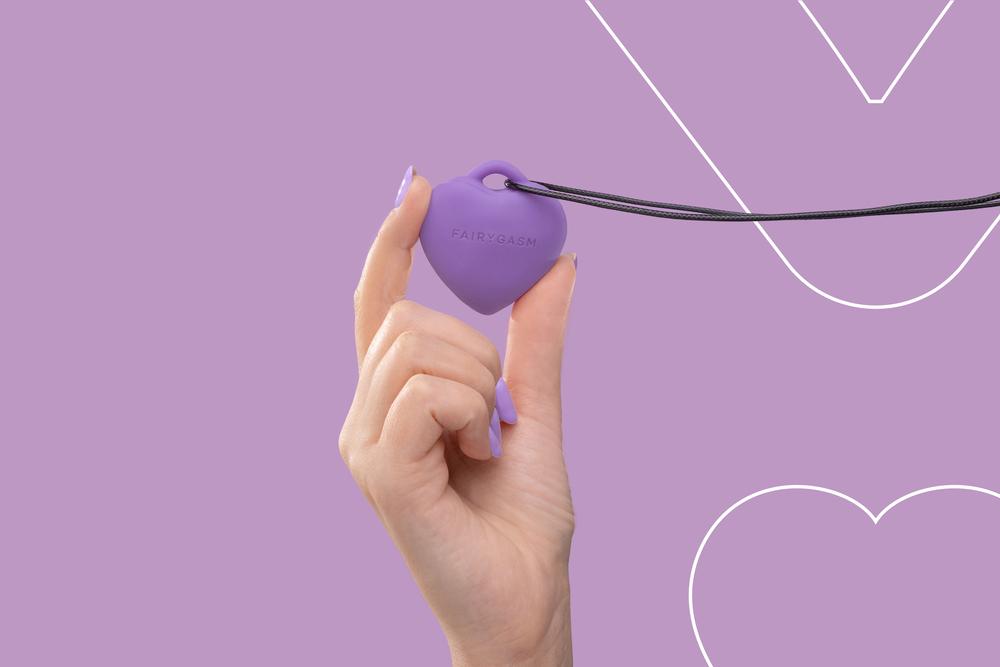 FairyGasm-PleasureStone-mini-vibrator-fialovy-2 FairyGasm PleasureStone mini vibrátor - fialový