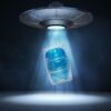 Fleshlight Quickshot Alien Blue Mettalic Lady/Butt masturbátor