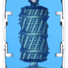 Fleshlight Quickshot Alien Blue Mettalic Lady/Butt masturbátor
