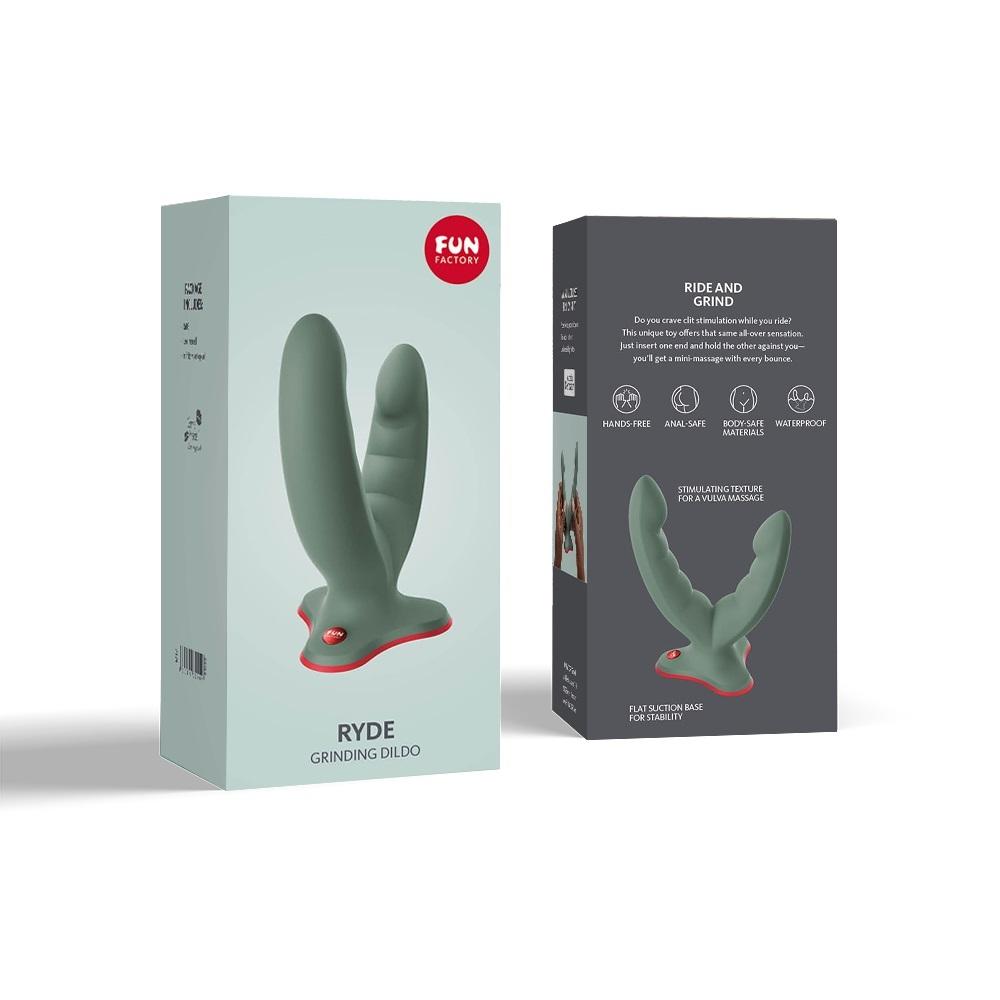 Fun-Factory-Ryde-dildo-Wild-olive-16 Fun Factory Ryde dildo - Wild olive