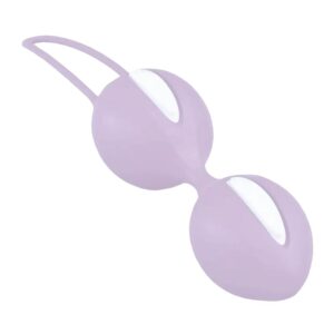 Fun Factory Smartballs Duo venušiny kuličky - White/pastel lilac