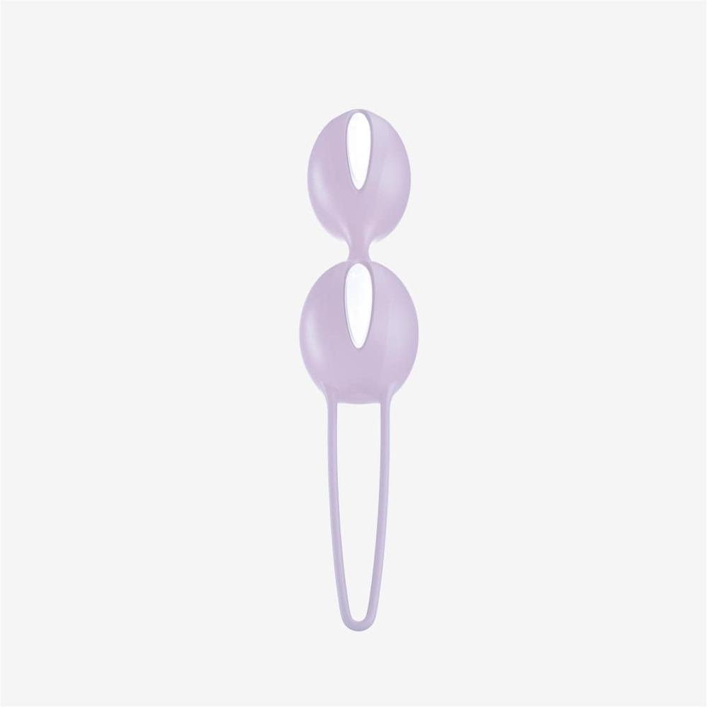 Fun-Factory-Smartballs-Duo-venusiny-kulicky-Whitepastel-lilac-4 Fun Factory Smartballs Duo venušiny kuličky - White/pastel lilac