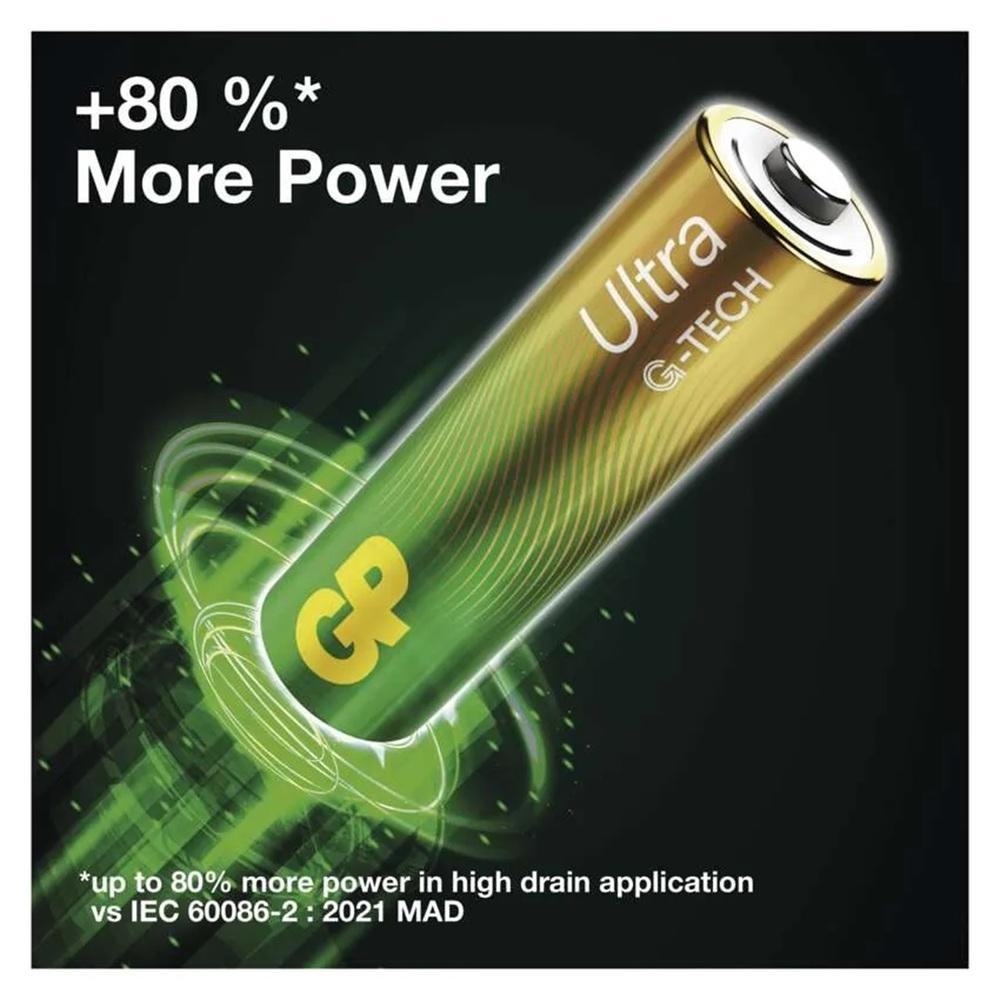 GP-Ultra-alkalicka-baterie-AA-4-ks-4 GP Ultra - alkalická baterie AA 4 ks
