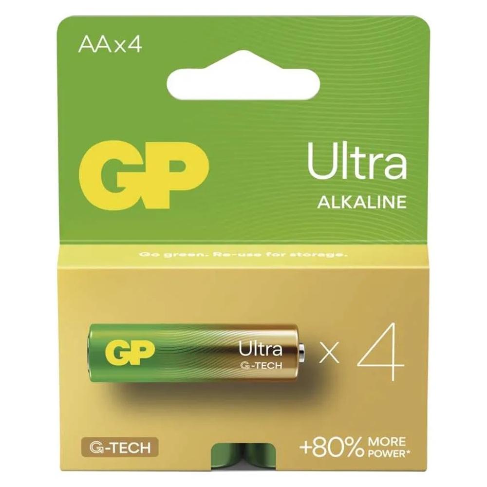 GP-Ultra-alkalicka-baterie-AA-4-ks-8 GP Ultra - alkalická baterie AA 4 ks