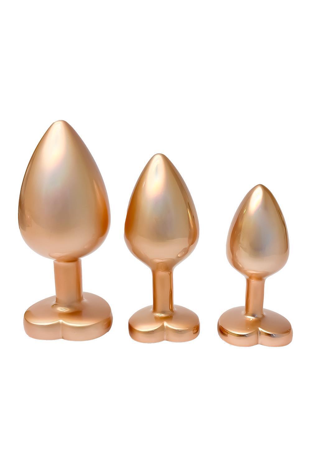 Gleaming-Love-Pearl-gold-Set-analnich-koliku-2 Gleaming Love Pearl gold Set análních kolíků