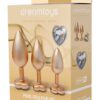 Gleaming Love Pearl gold Set análních kolíků