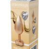 Gleaming Love Pearl gold anální kolík L