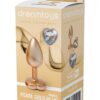 Gleaming Love Pearl gold anální kolík S