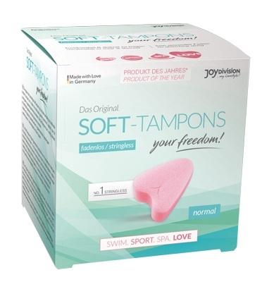 Joydivision-Soft-penovy-tampon-Normal-3-ks Joydivision Soft pěnový tampon Normal 3 ks