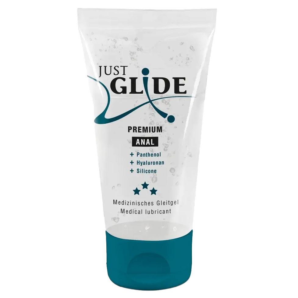 Just-Glide-Premium-Anal-lubrikacni-gel-50-ml Just Glide Premium Anal lubrikační gel 50 ml