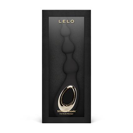 LELO-Soraya-Beads™-vibracni-analni-korale-cerne-4 LELO Soraya Beads™ vibrační anální korále - černé