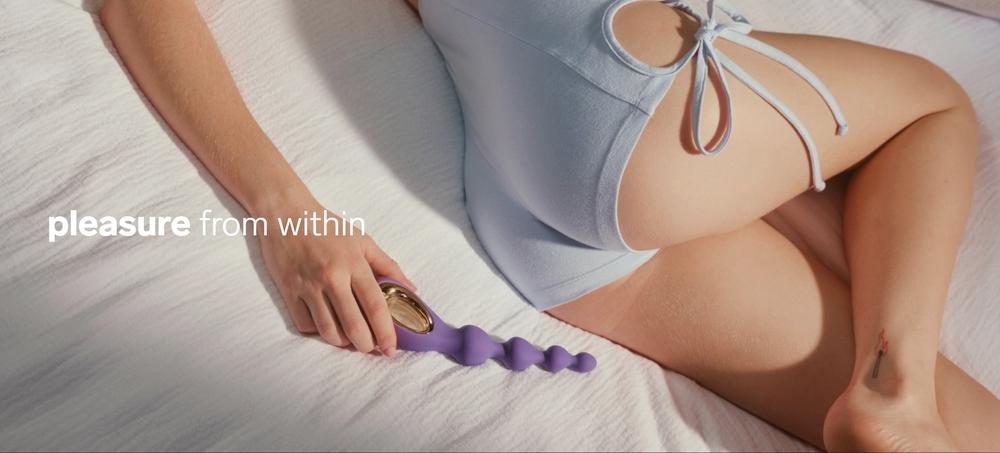 LELO-Soraya-Beads™-vibracni-analni-korale-cerne-8 LELO Soraya Beads™ vibrační anální korále - černé