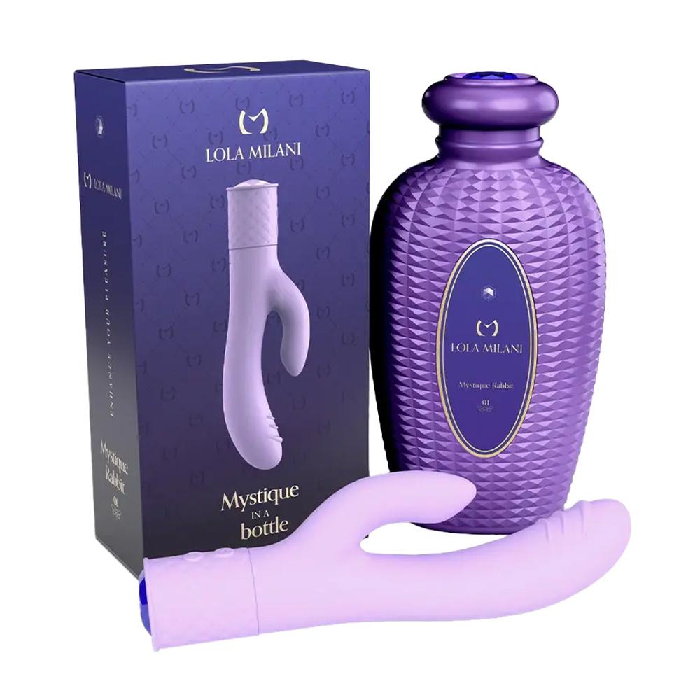 LOLA-MILANI-Mystique-Rabbit-vibrator-Lilac LOLA MILANI Mystique Rabbit vibrátor - Lilac