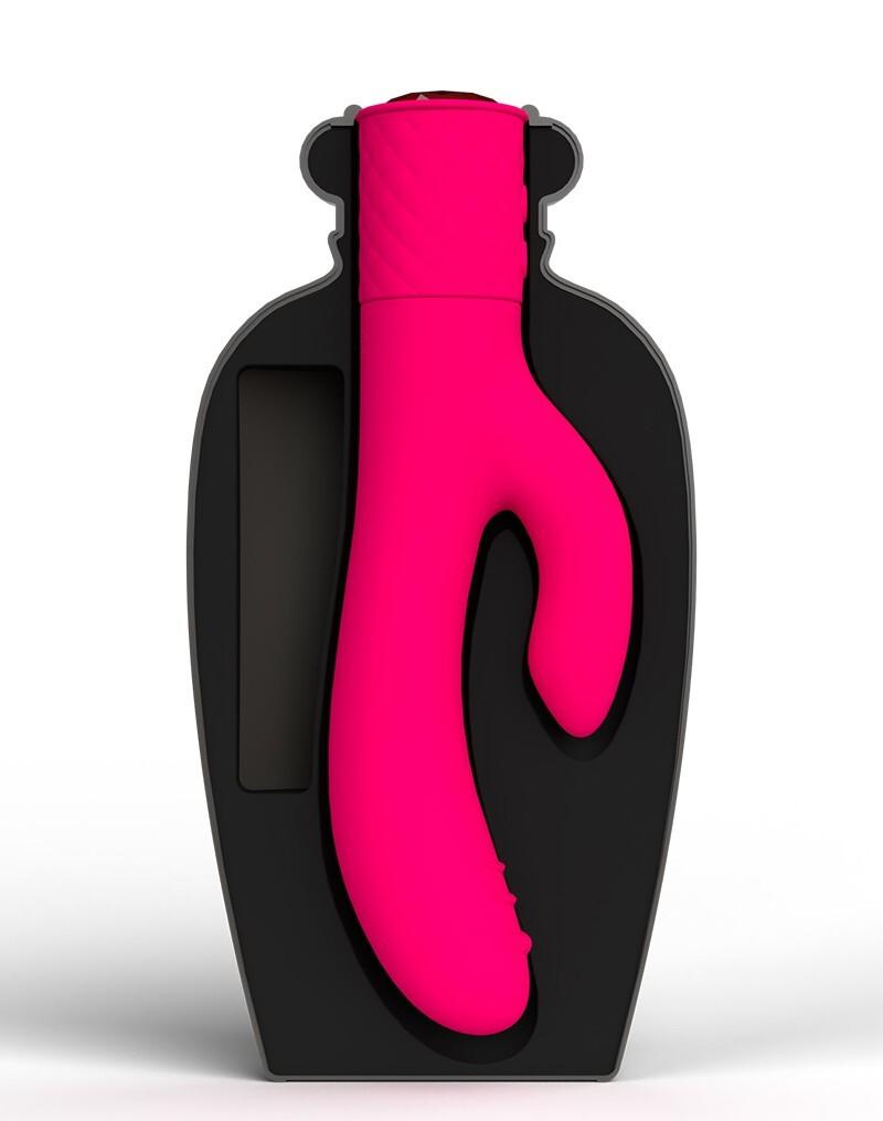 LOLA-MILANI-Mystique-Rabbit-vibrator-Pink-4 LOLA MILANI Mystique Rabbit vibrátor - Pink